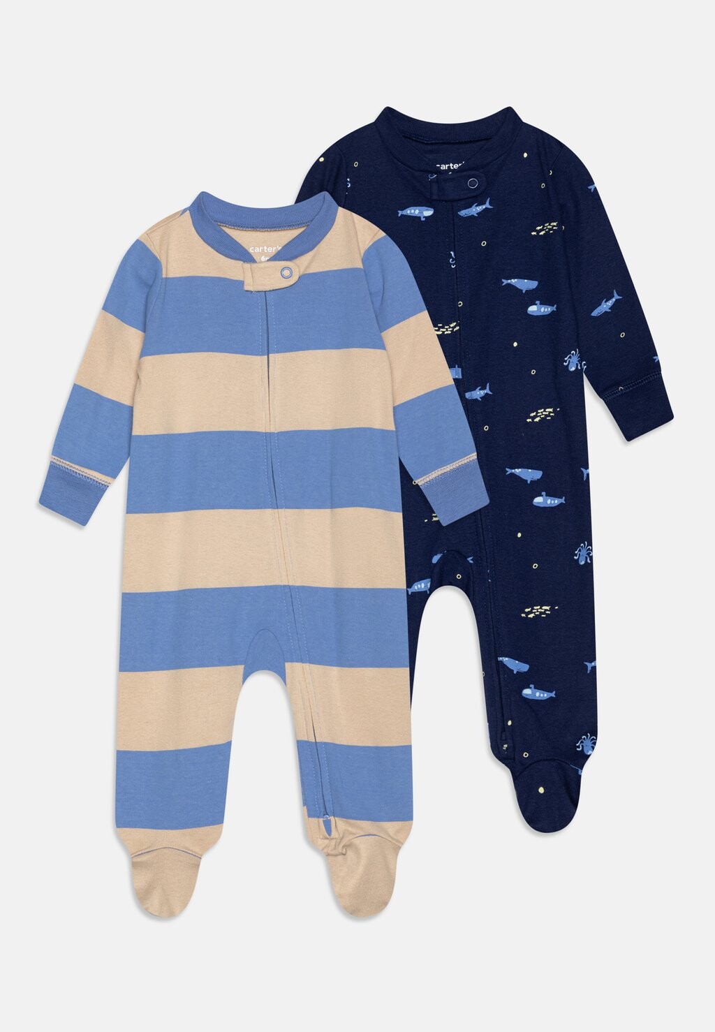 

Комбинезон 2 PACK Carter's, цвет dark blue/blue