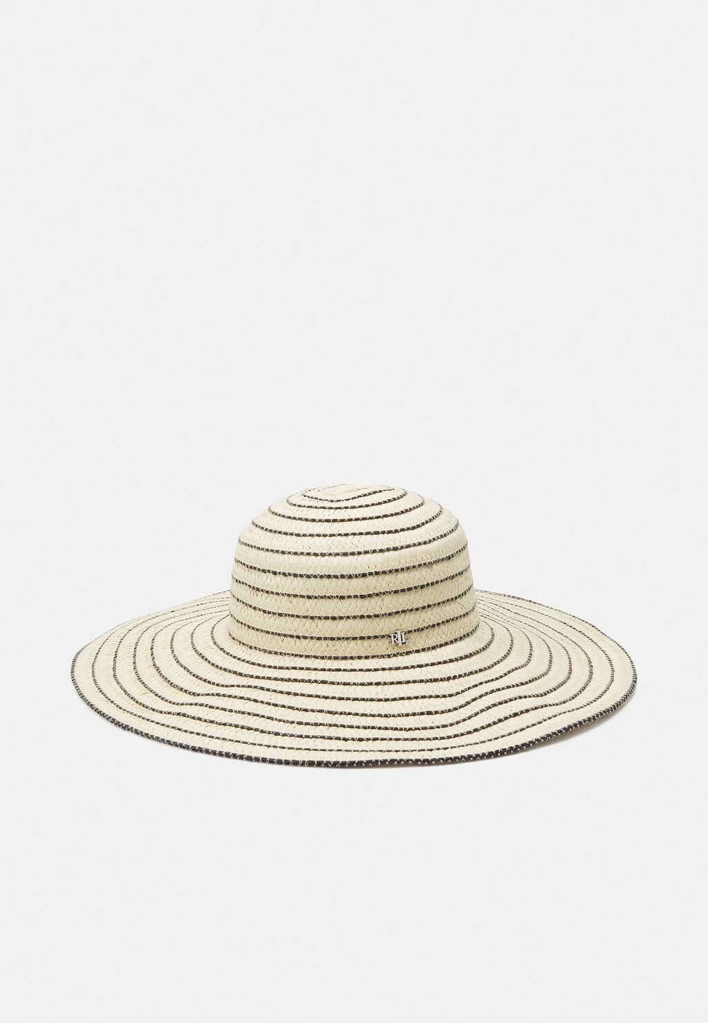 

Шляпа Lauren Ralph Lauren STRIPE SUN HAT, цвет natural/black