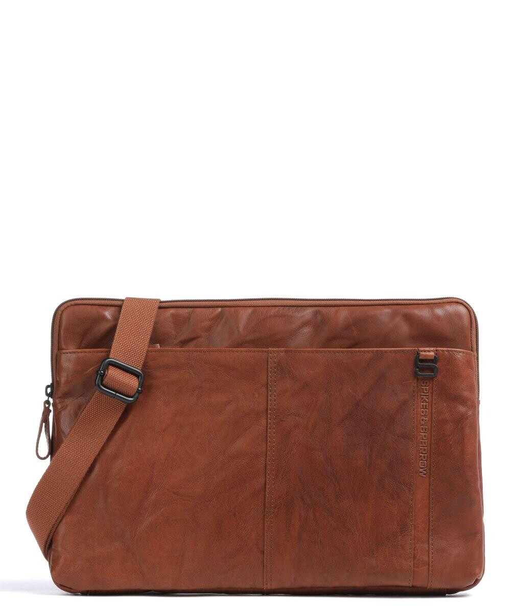 

Сумка для ноутбука bronco 15″ из мелкозернистой кожи Spikes & Sparrow, коричневый
