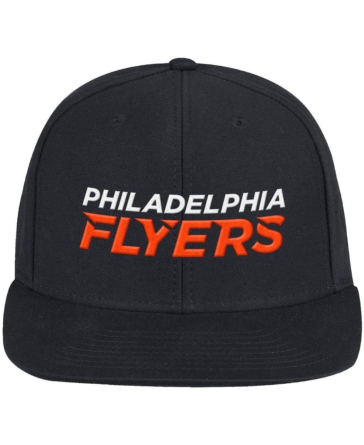Черная мужская кепка Snapback Philadelphia Flyers adidas