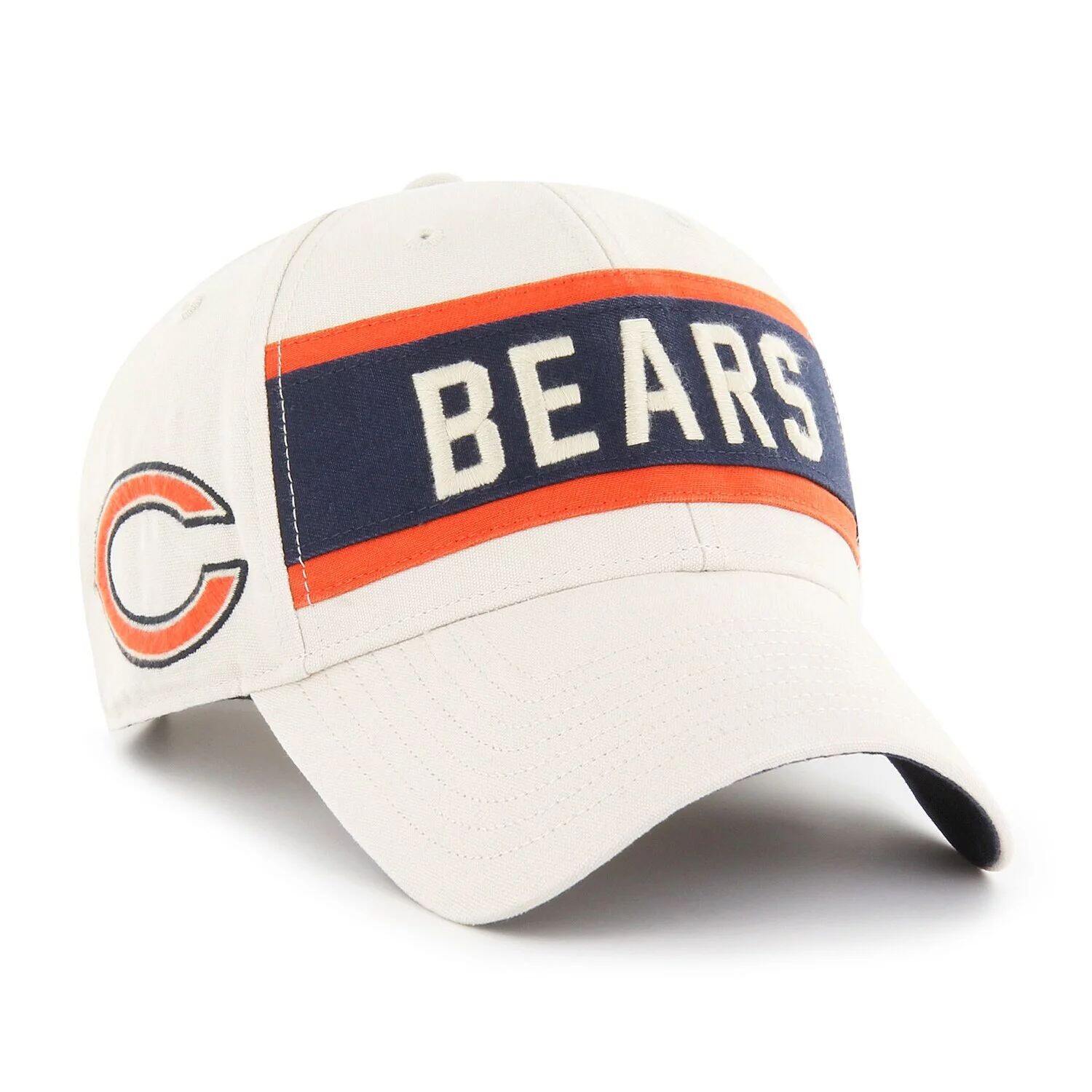 

Мужская кремовая регулируемая кепка Chicago Bears Crossroad MVP '47