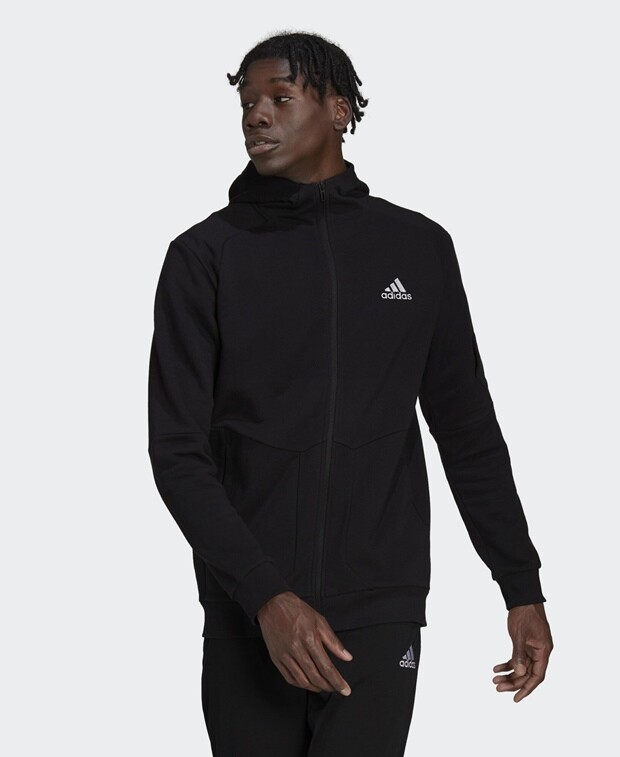 

Худи с капюшоном adidas Sportswear, цвет Caviar Black