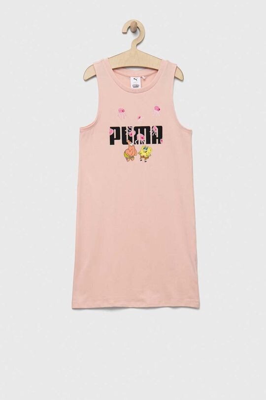 

Детское платье Puma x ГУБКА БОБ, розовый
