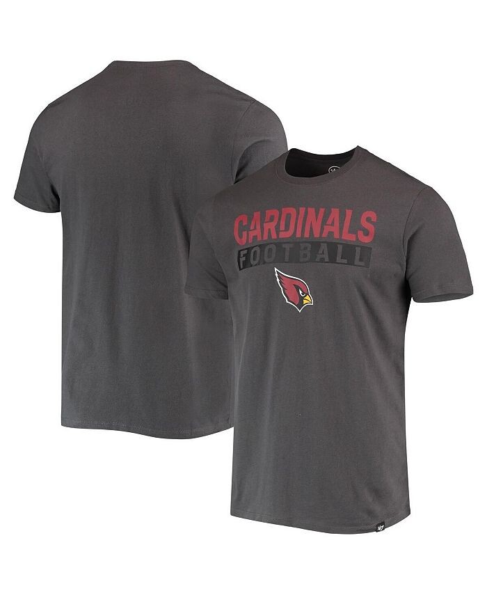 

Мужская темно-серая футболка Arizona Cardinals Dark Ops Super Rival '47 '47 Brand, серый
