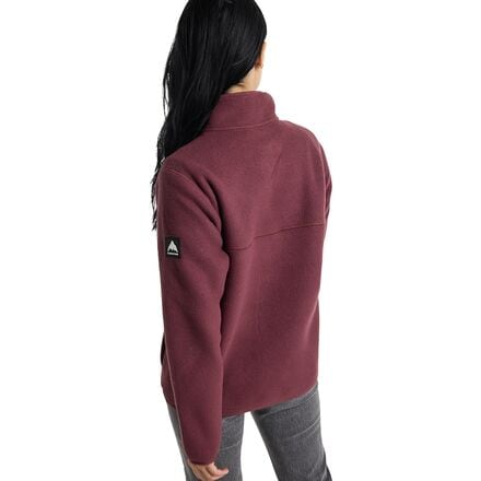 Флисовый пуловер Cinder женский Burton, цвет Almandine пуловер max