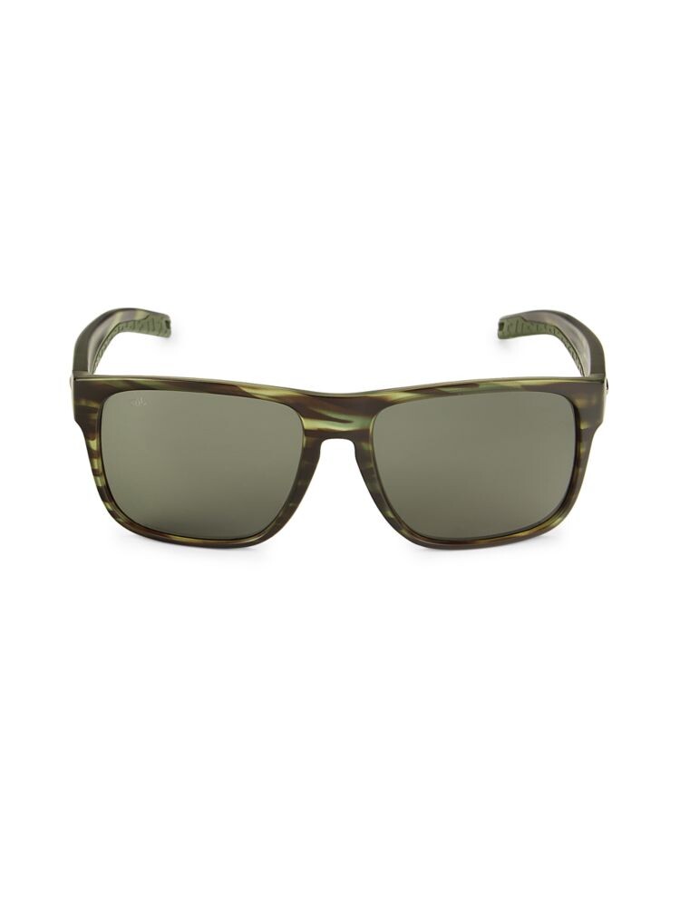 

Квадратные солнцезащитные очки 59MM Costa, цвет Grey Stripe