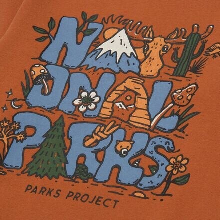 

Экипаж «Мир в национальных парках» — для мальчиков Parks Project, цвет Burnt Orange