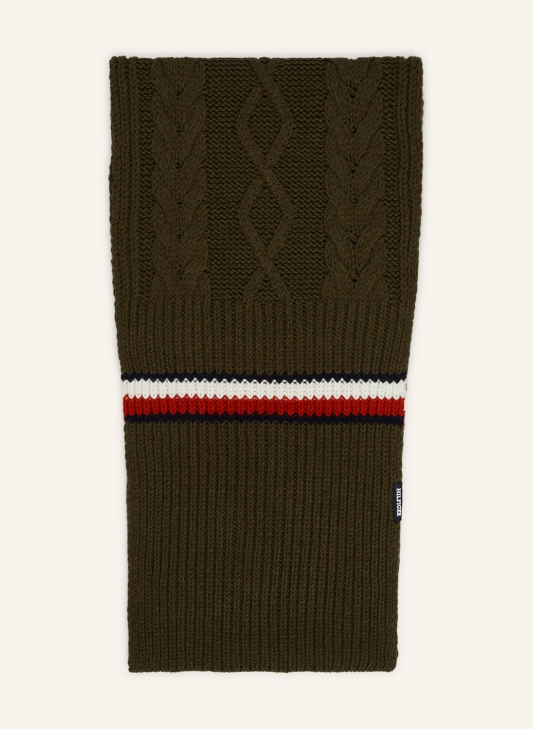 

Шарф TOMMY HILFIGER, хаки