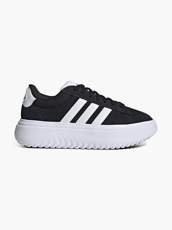 

Кроссовки GRAND COURT PLATFORM SUEDE Adidas, черный