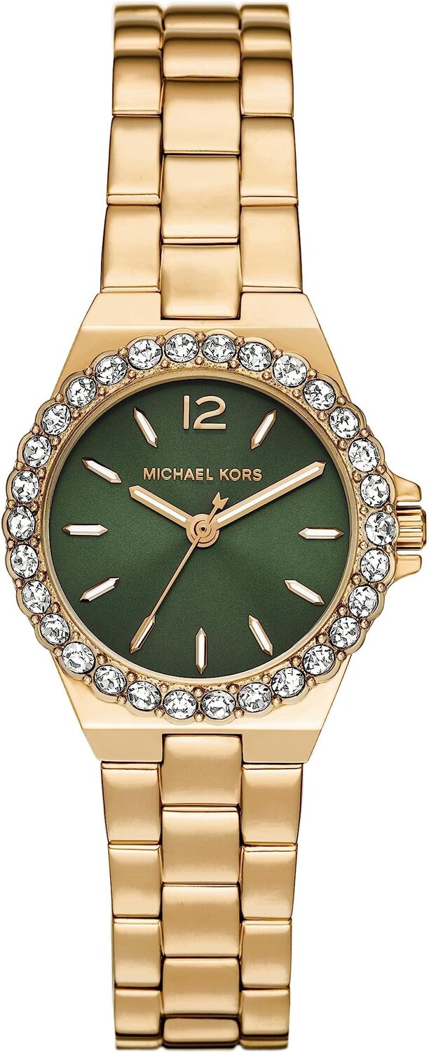 

Часы MK7395 - Lennox Three-Hand Gold-Tone Stainless Steel Watch Michael Kors, золото