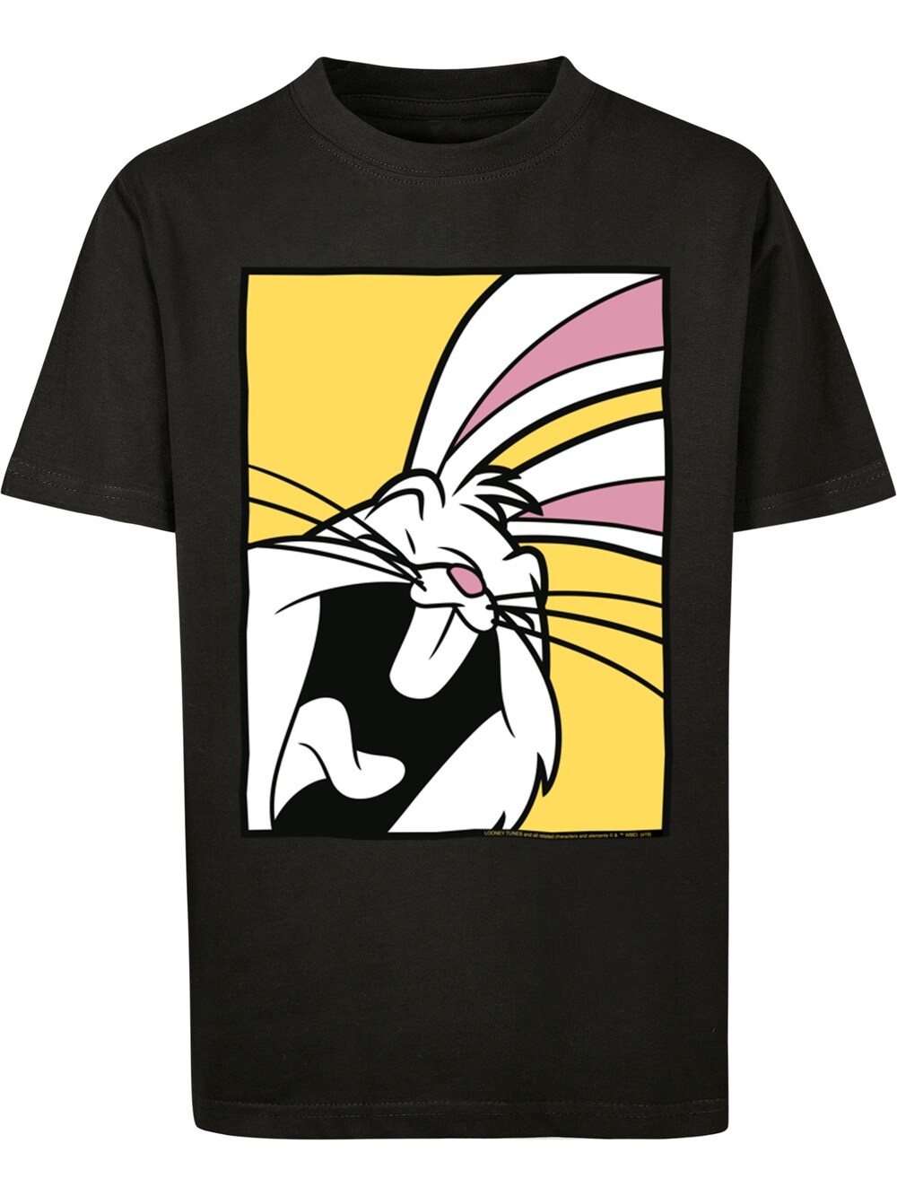 Футболка F4Nt4Stic Looney Tunes Bugs Bunny, черный шапка унисекс capslab looney tunes bugs bunny размер 54 61 см rus