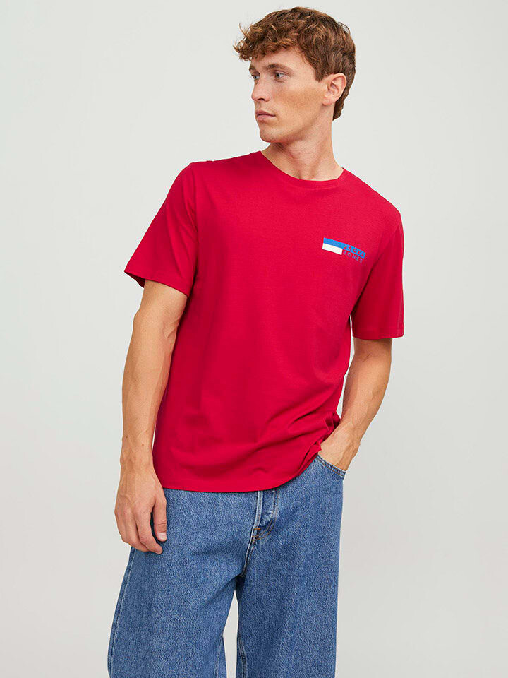 

Футболка Jack & Jones, красный