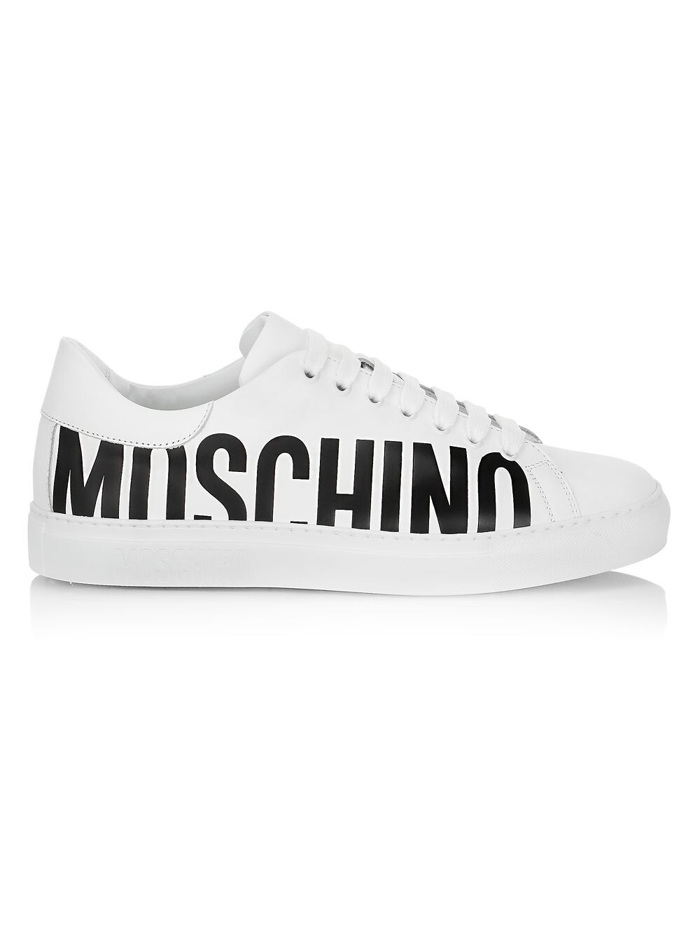 

Низкие кроссовки с логотипом Moschino