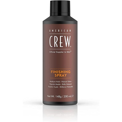 Style Finishing Spray 200мл - Лак для волос для мужчин средней фиксации, American Crew