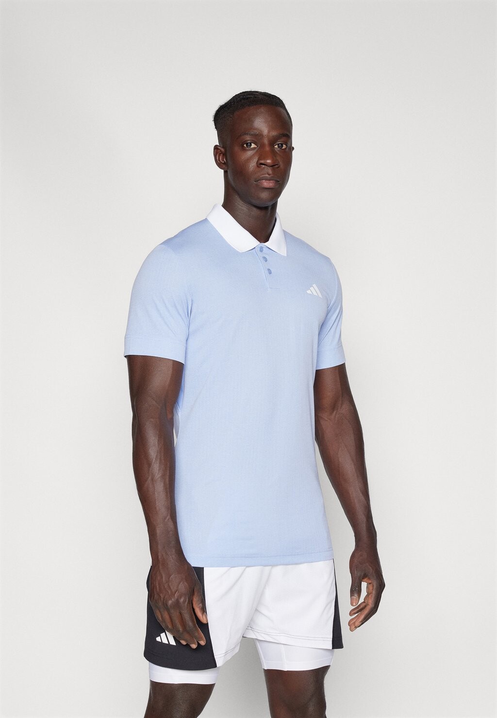 

Рубашка поло TENNIS FREELIFT adidas, светло-голубой