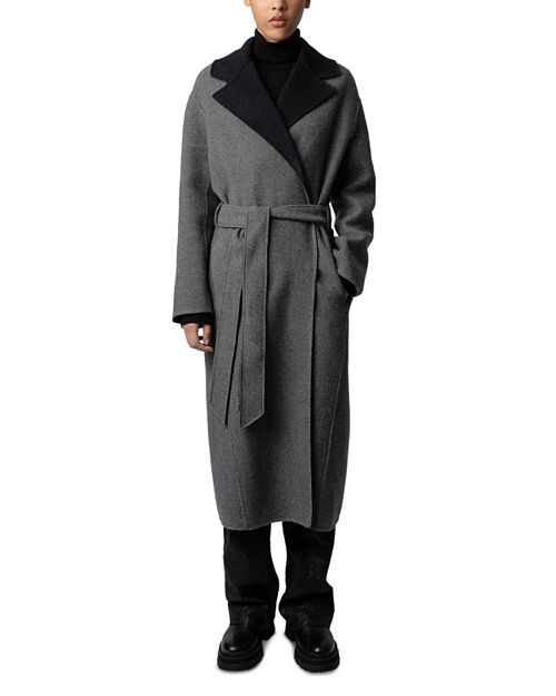 

Шерстяное пальто Meli Zadig & Voltaire, цвет Black