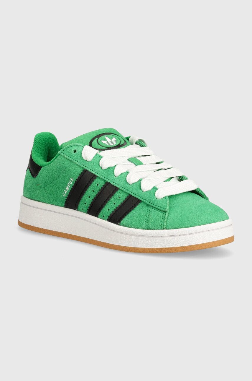 

Замшевые кроссовки adidas Originals Campus 00s, зеленый