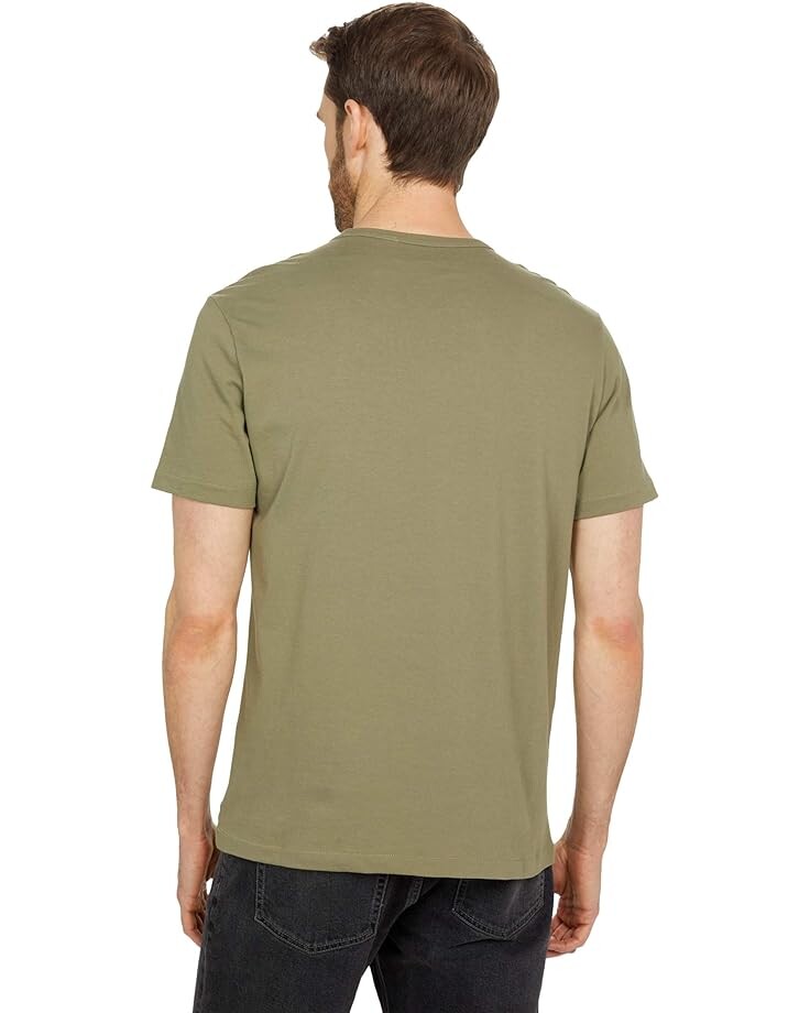 

Футболка Madewell Garment-Dyed Allday Crew Neck Tee, цвет Distant Surplus