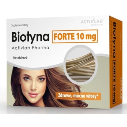 цена Биотин Форте 10 мг 30 таблеток, Activlab