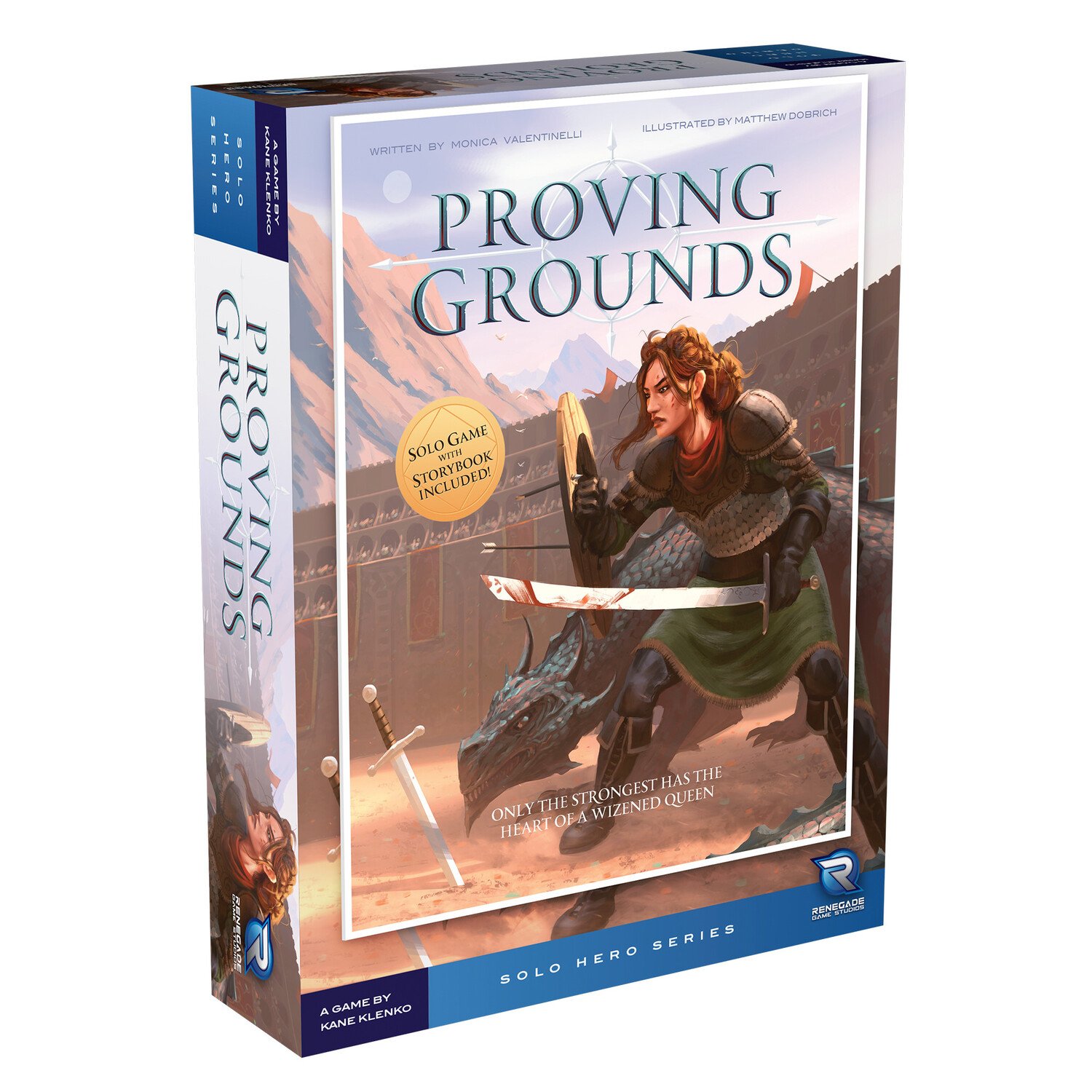 

Настольная игра Renegade Game Studios Solo Hero Series: Proving Grounds