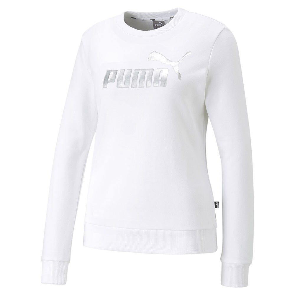 

Толстовка Puma Ess+ Metallic Logo, белый