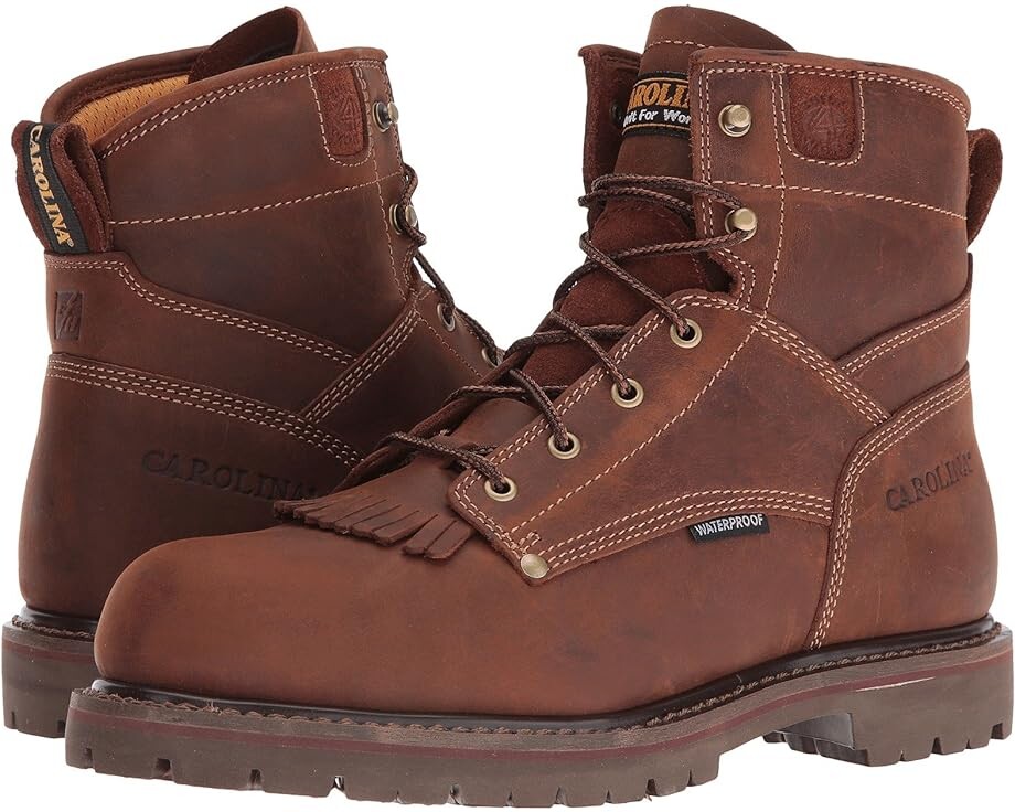 

Ботинки Carolina 28 Series Waterproof Grizzly CA7028, цвет Kharthoum Cigar