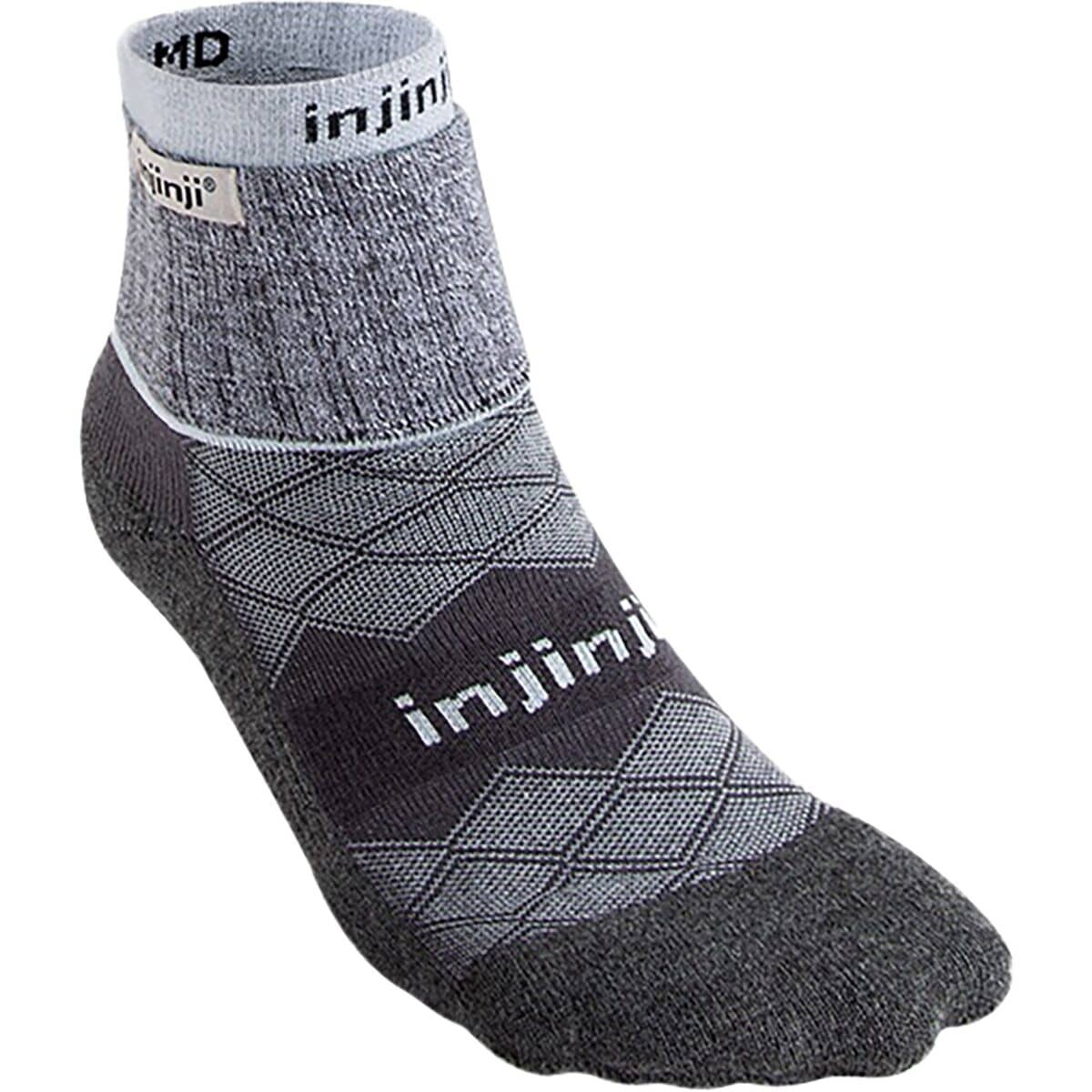 

Носки liner plus runner mini-crew coolmax Injinji, серый