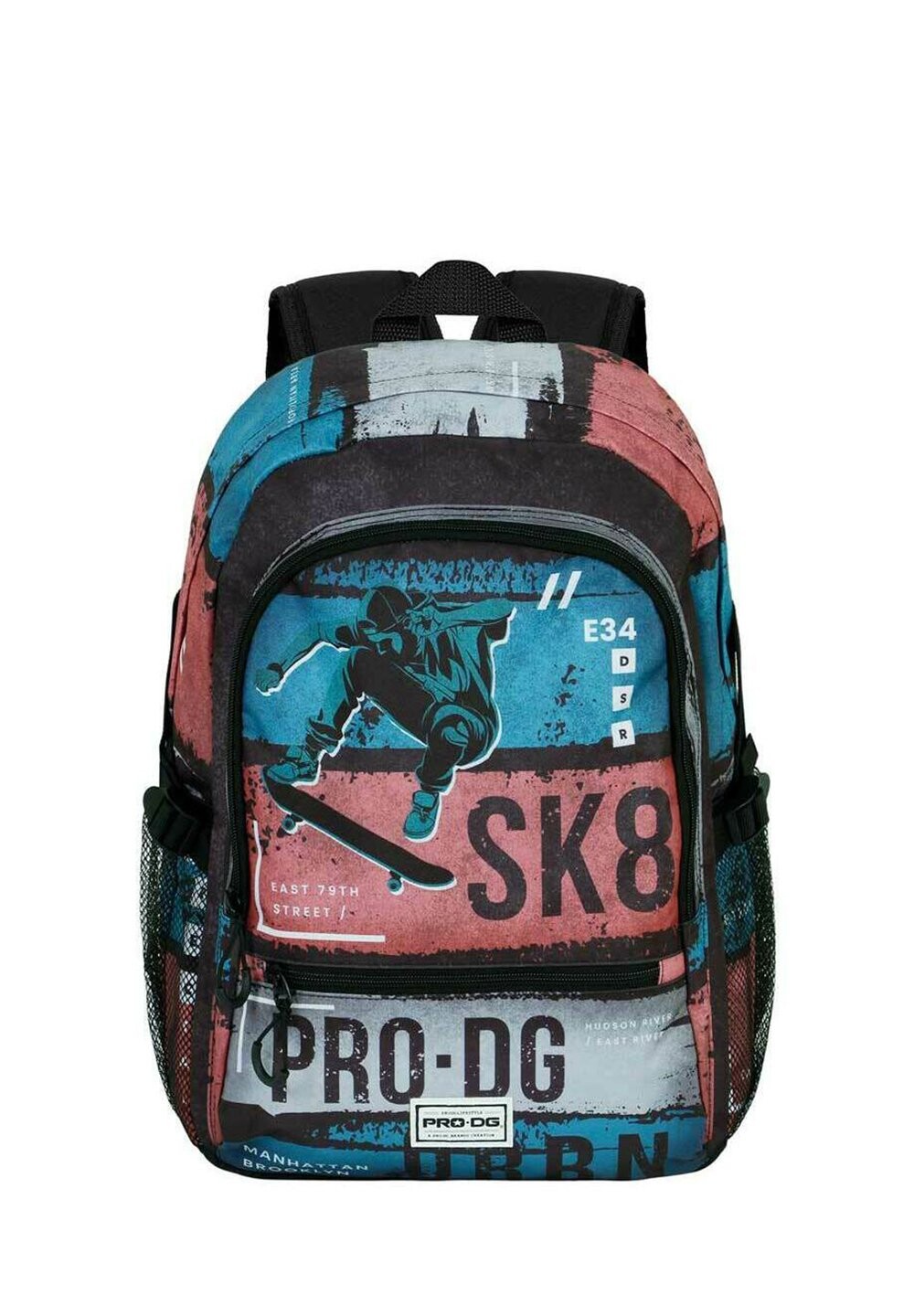 

Рюкзак URBANSK8 HIGH SCHOOL FIGHT PRODG, разноцветный
