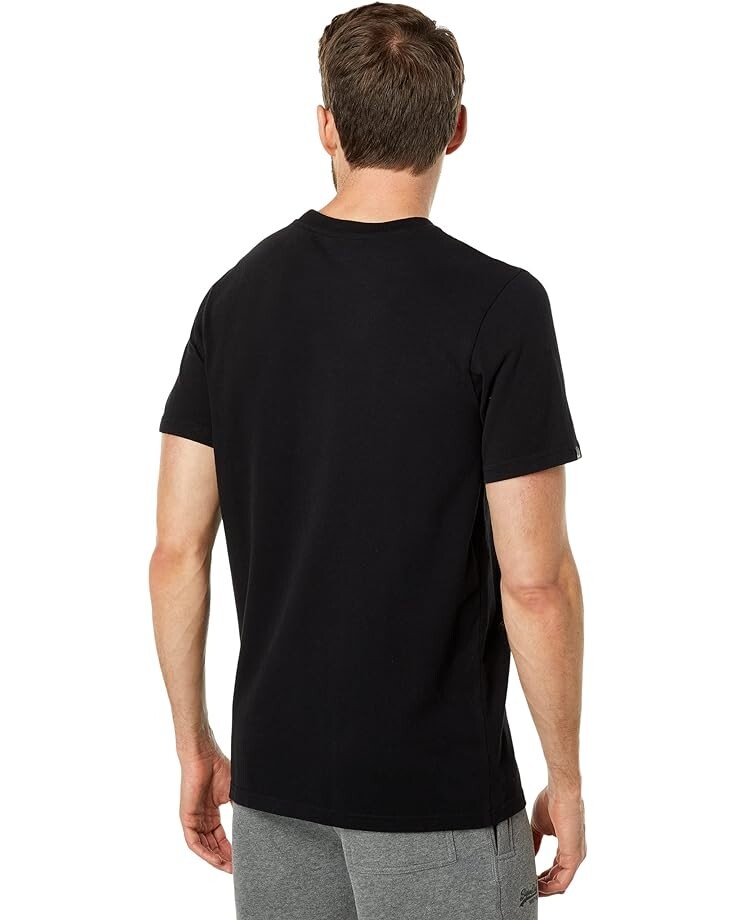 

Футболка Superdry Vintage Lightning Logo Tee, цвет Jet Black