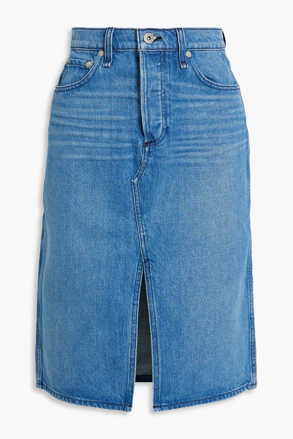 

Джинсовая юбка RAG & BONE, синий