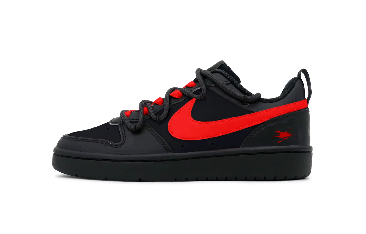 

Обувь для скейтбординга Court Borough для детей, начальная школа Nike, черный