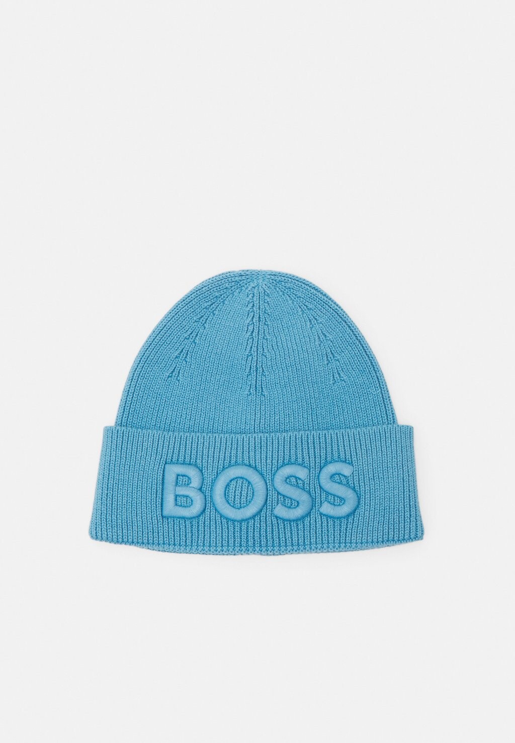 

Шапка-бини BOSS AFOX UNISEX, цвет open blue