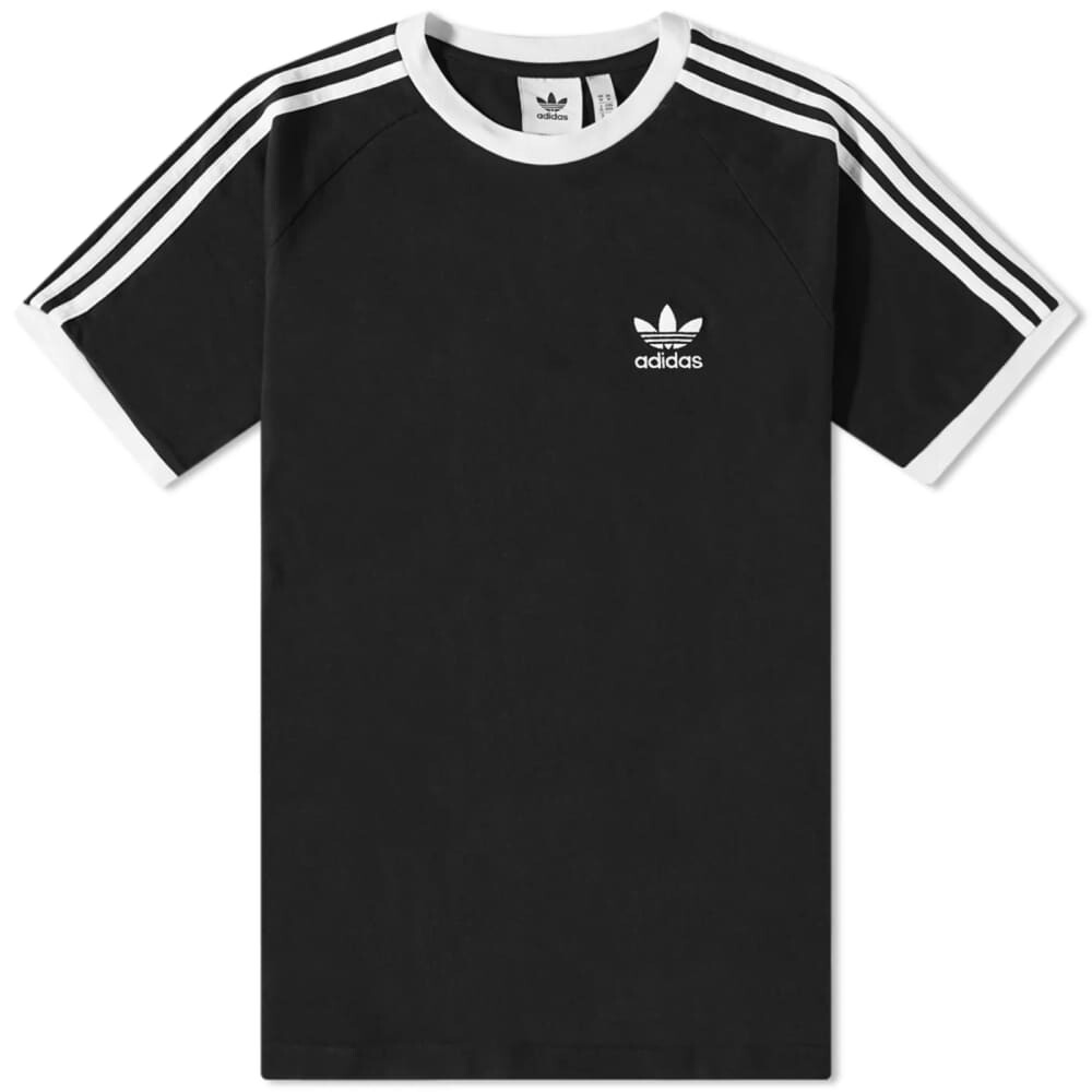

Футболка Adidas с 3 полосками, черный