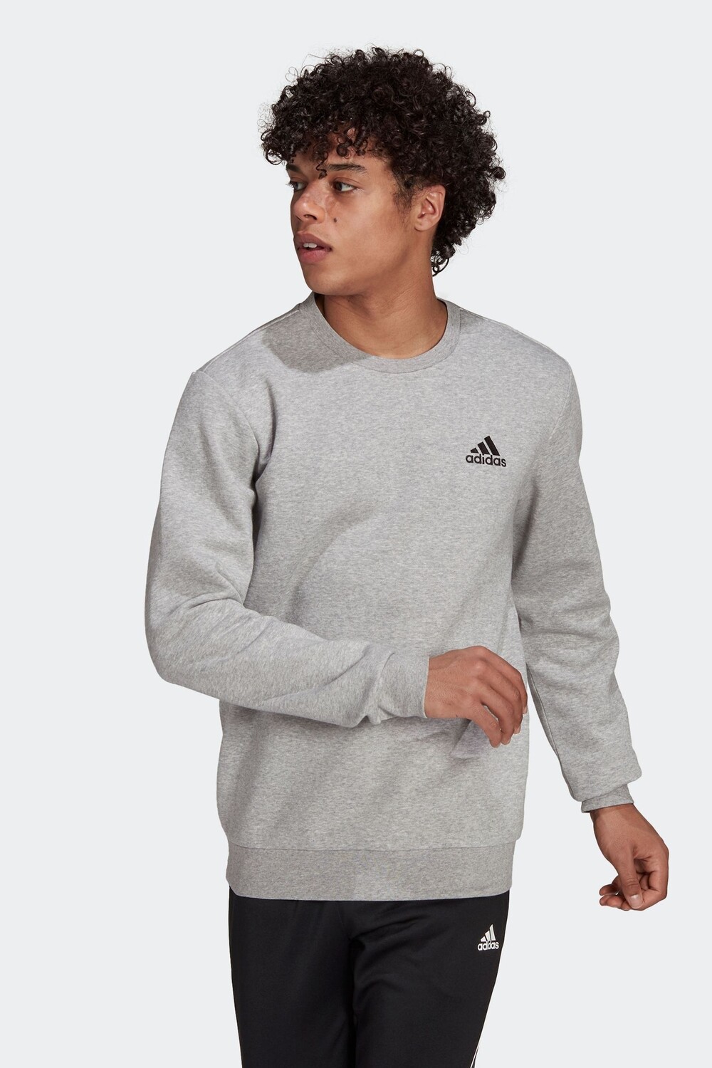 

Флисовая толстовка Sportswear Essentials adidas, серый