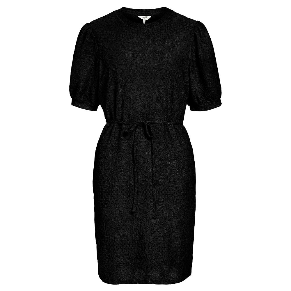 Платье Object Feodora Short Sleeve Short, черный