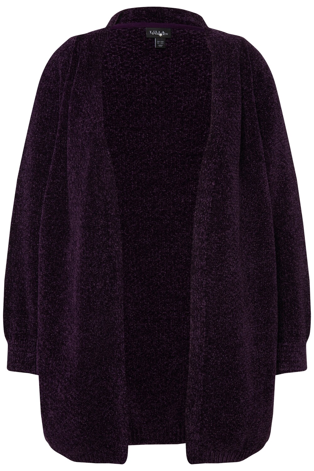 цена Толстовка Ulla Popken Strickjacke, цвет dunkelviolett