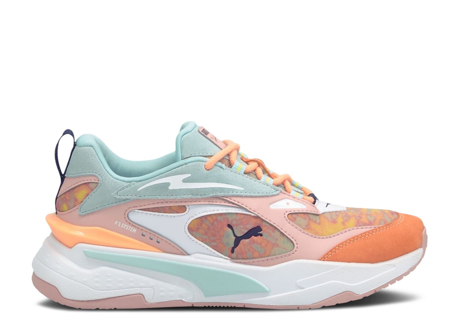 

Кроссовки Puma Wmns Rs-Fast 'Tie Dye - Peachskin Blue Glow', розовый