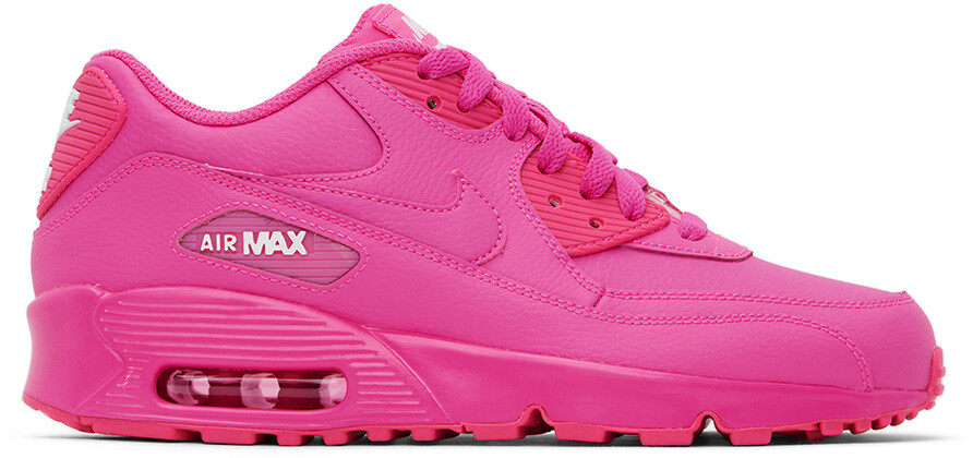 

Розовые детские кроссовки Nike Kids Air Max 90 LTR Big