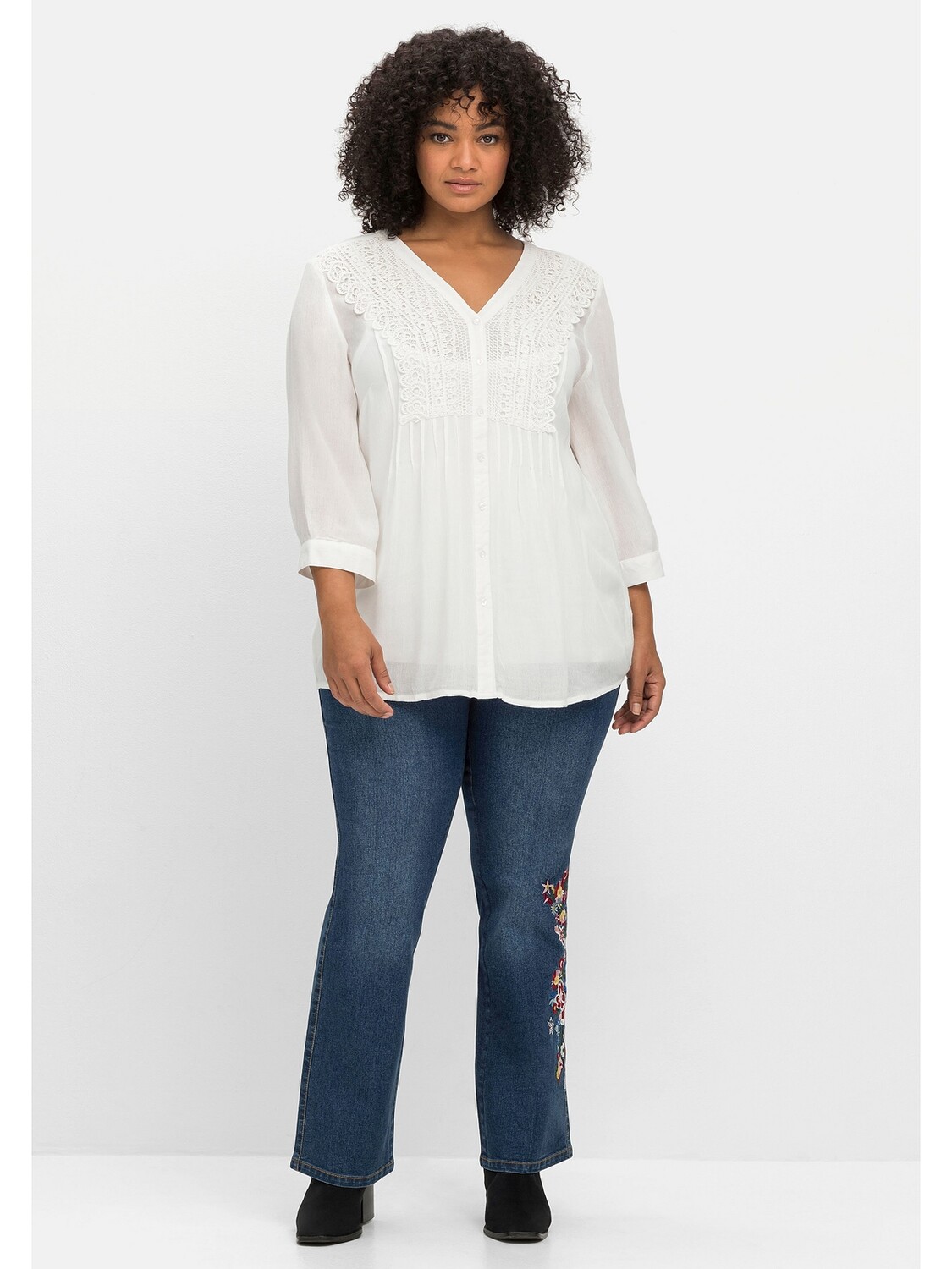 

Джинсы sheego by Joe Browns Stretch, цвет blue Denim