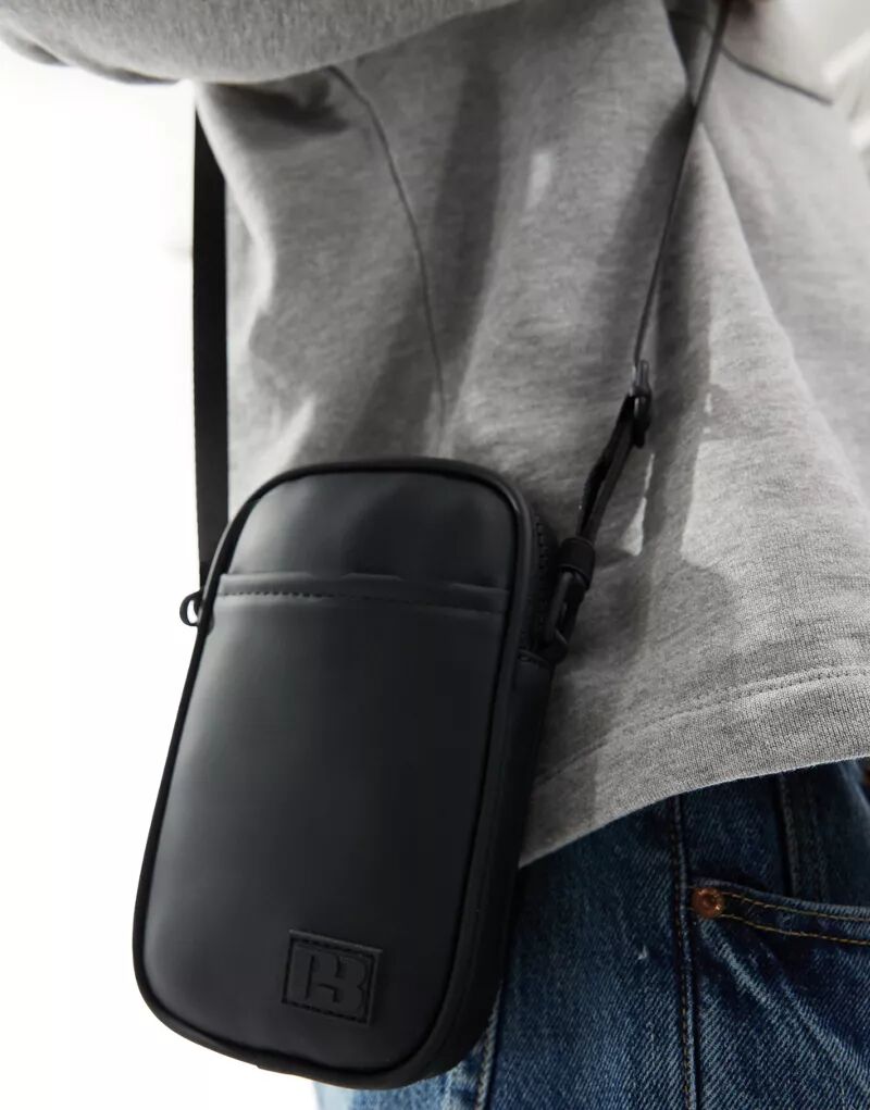 цена Pull&Bear – маленькая сумка через плечо черного цвета