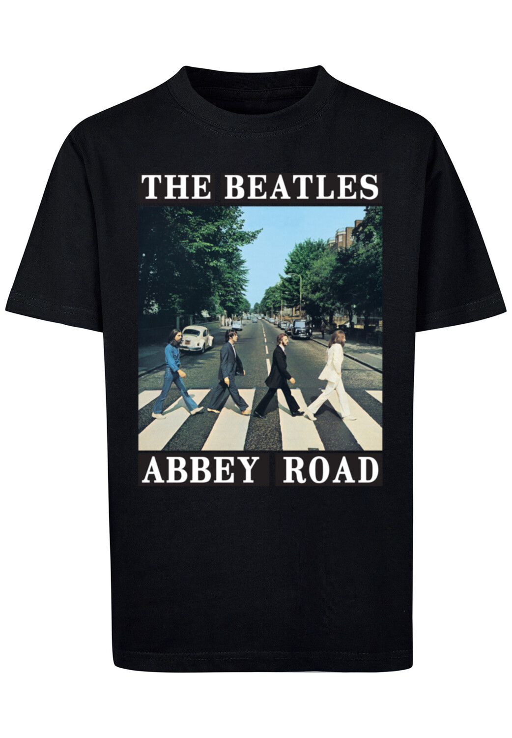 

Футболка F4NT4STIC The Beatles Band Abbey Road, черный