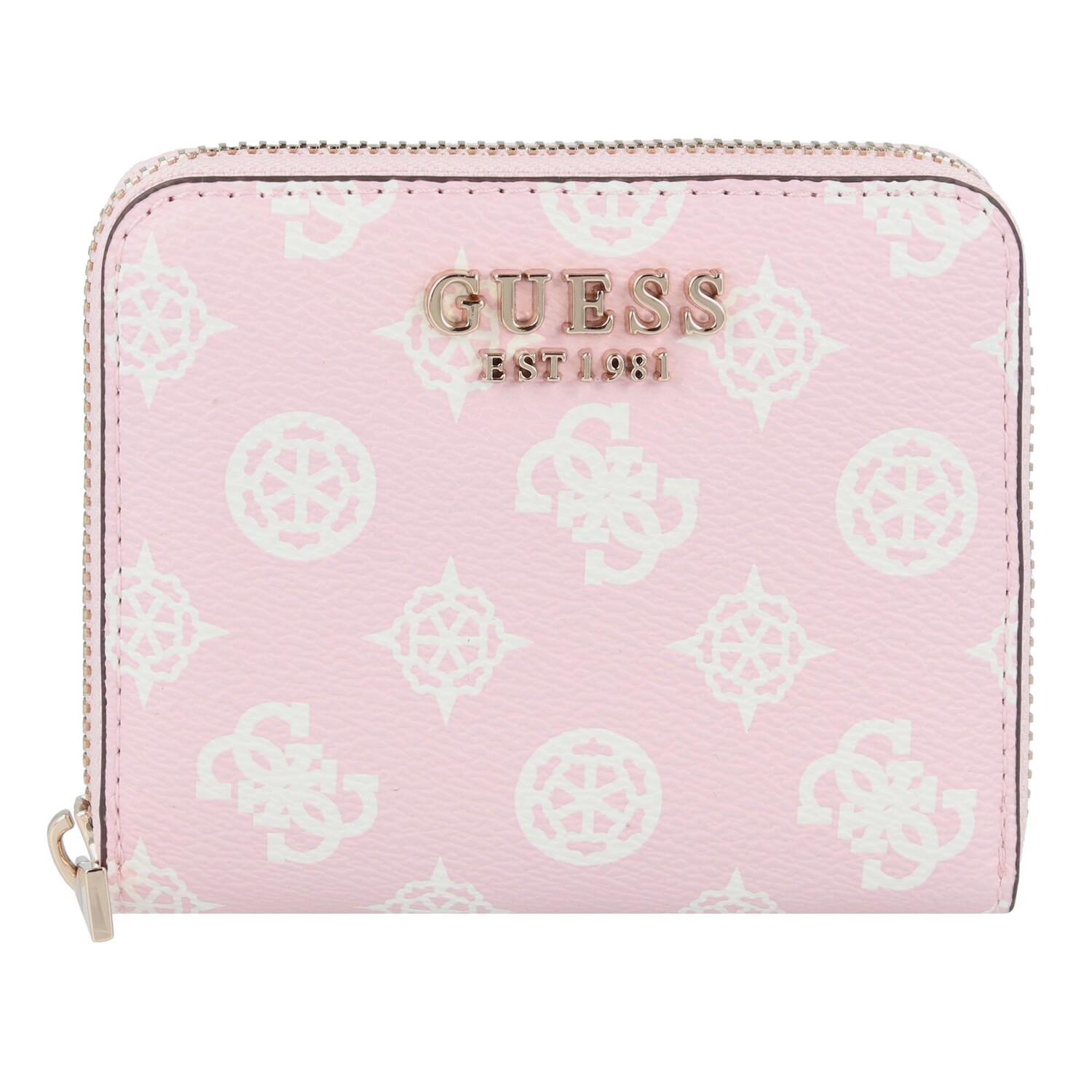 

Кошелек Guess Laurel 11 cm, цвет pale pink logo