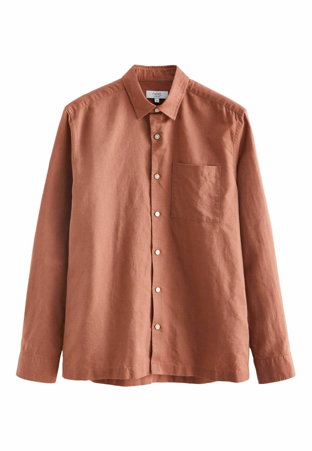 Рубашка REGULAR FIT Next, цвет brown кардиган v neck regular fit next цвет mink brown