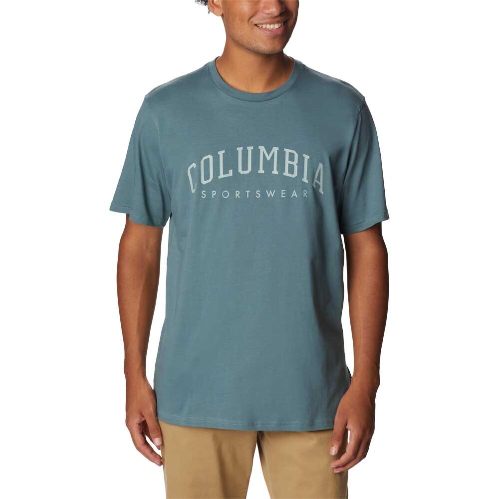 

Футболка Columbia Rockaway River Graphic, зеленый