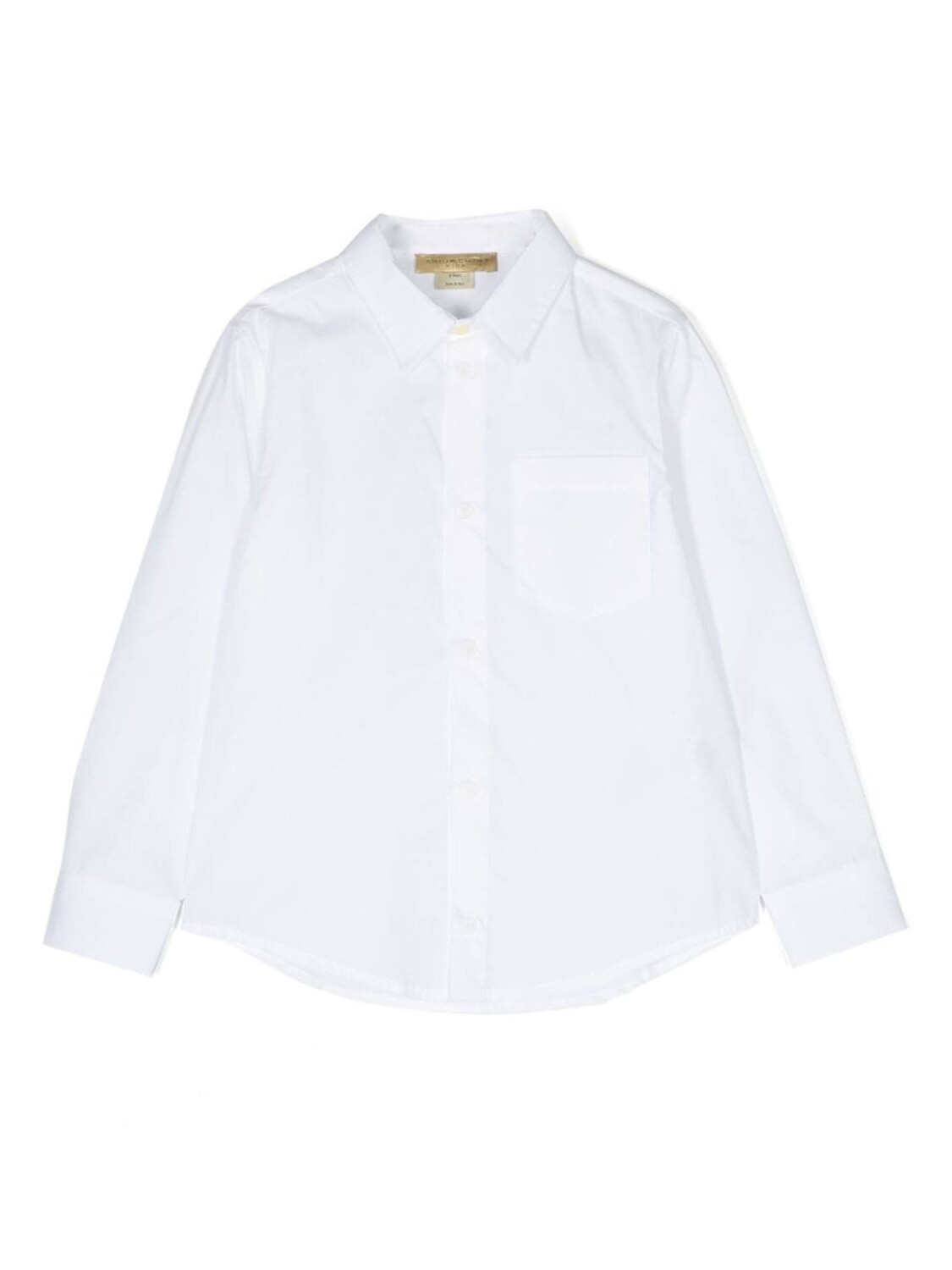 

Stella McCartney Kids поплиновая рубашка, белый