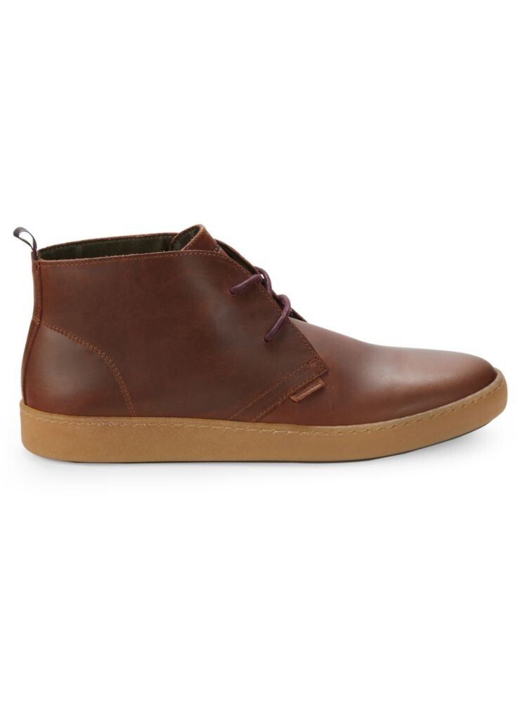 

Кожаные ботинки чукка Yuma Barbour, цвет Dark Tan