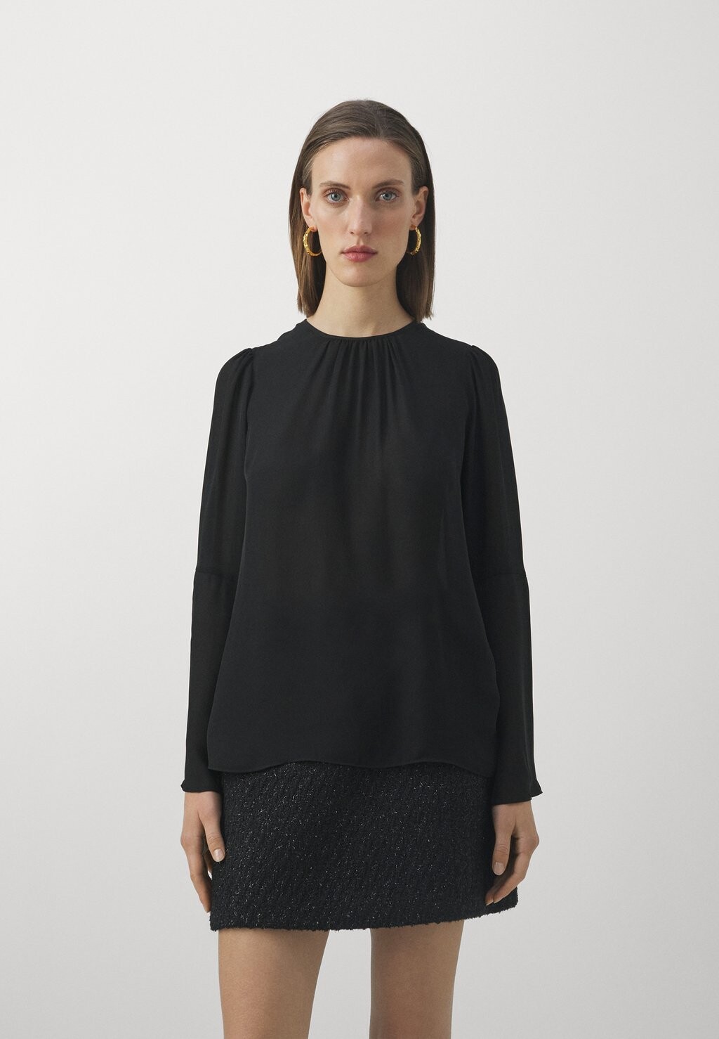 

Блузка BELL SLEEVE MICHAEL Michael Kors, черный