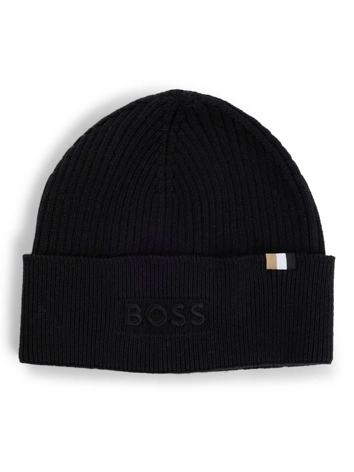 

Шапка BOSS, черный