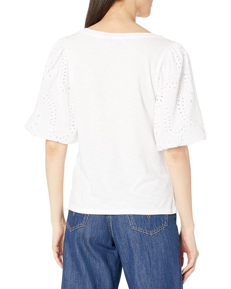 

Футболка Sanctuary Willow Eyelet Tee, белый