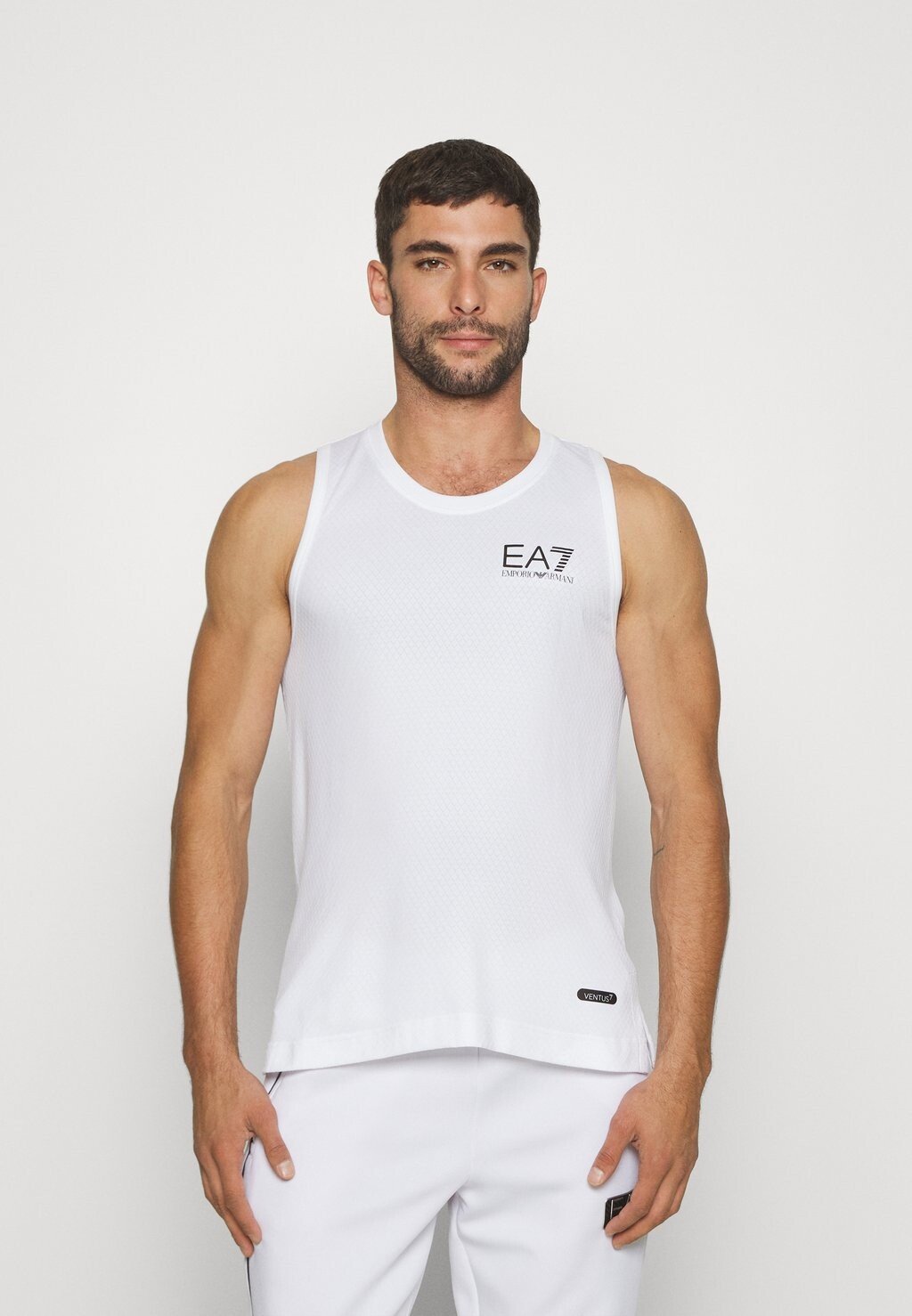 

Топ Tennis Pro Seamless Tank EA7 Emporio Armani, белый